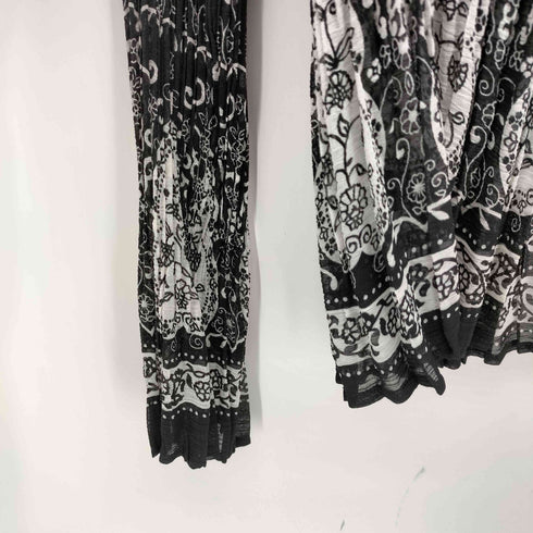 SPECCHO PLEATS 総柄 プリーツ ボレロ レディース JPN:40