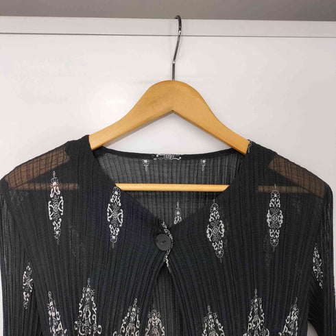 SPECCHO PLEATS 総柄 プリーツ ボレロ レディース JPN:40