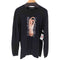 KRHYME DESIGN TATTOO GIRL LONG SLEEVE T-SHIRT TATTOO GIRL メンズ import:XL