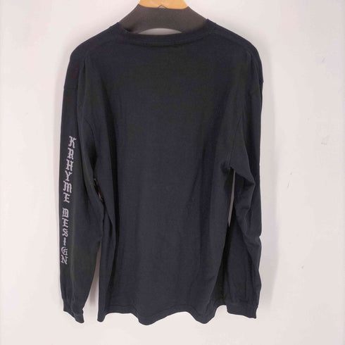 KRHYME DESIGN TATTOO GIRL LONG SLEEVE T-SHIRT TATTOO GIRL メンズ import:XL