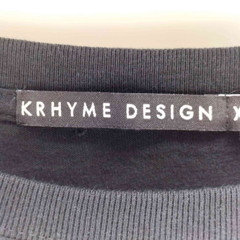 KRHYME DESIGN TATTOO GIRL LONG SLEEVE T-SHIRT TATTOO GIRL メンズ import:XL