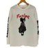 PUNK GIRL イラストプリント クルーネックロンT メンズ import:XL