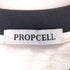 PROPCELL ロゴプリント ラグラン クルーネックTシャツ メンズ import:L
