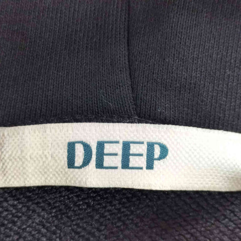DEEP ボタンフルジップパーカー メンズ