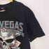ハーレーダビッドソン HARLEY-DAVIDSON コピーライト2015 LASVEGAS スカル トランプ 両面プリント 半袖Tシャツ メンズ