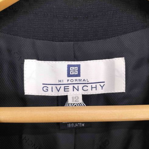 ジバンシィ GIVENCHY ノーカラージャケット スカート セットアップ レディース 12