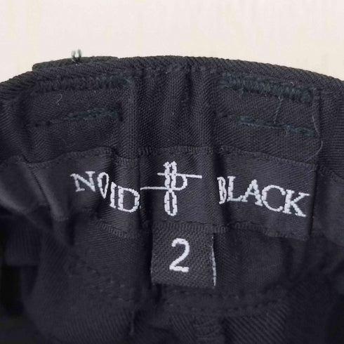 ノーアイディーブラック NO ID.BLACK 25AW チェンジング フレア トラウザーズ パンツ メンズ JPN:2