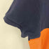 ポロバイラルフローレン Polo by RALPH LAUREN CUSTOM FIT 襟ボーダー 切替 YACHT CLUB ヨットクラブ ワッペン ラガーシャツ メンズ import:M