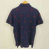 ポロバイラルフローレン Polo by RALPH LAUREN CUSTOM FIT 総柄 ロブスター 刺繍 ポロシャツ メンズ import:M