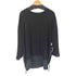ノーアイディーブラック NO ID.BLACK 25AW レイヤード C-N BIG-PO カットソー メンズ ONE SIZE
