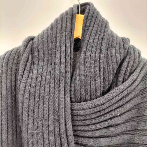 ノーアイディーブラック NO ID.BLACK 25AW 4wayツイストニットポンチョ メンズ ONE SIZE