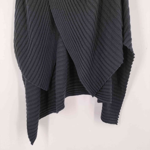 ノーアイディーブラック NO ID.BLACK 25AW 4wayツイストニットポンチョ メンズ ONE SIZE