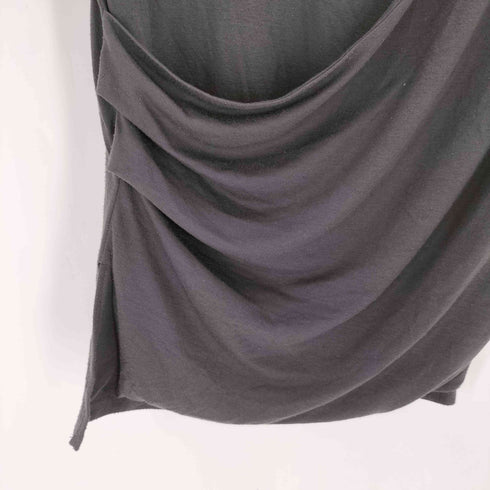 ノーアイディーブラック NO ID.BLACK レイヤードドレープBIG-T メンズ ONE SIZE