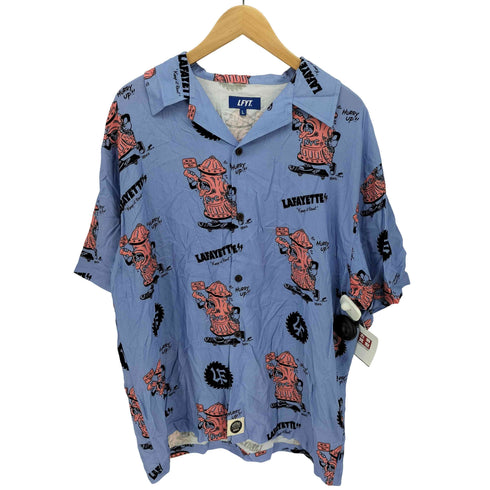 エルエフワイティー LFYT GRINDLODGE NYC FIRE HYDRANT SKATER グラインドロッヂ S/S シャツ メンズ import:L