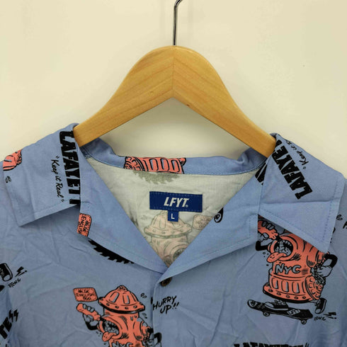 エルエフワイティー LFYT GRINDLODGE NYC FIRE HYDRANT SKATER グラインドロッヂ S/S シャツ メンズ import:L