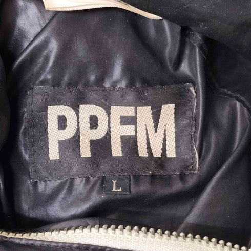ピーピーエフエム PPFM リバーシブル ギミック ダウンジャケット Y2K メンズ JPN:L