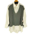 ノーアイディーブラック NO ID.BLACK 25AW ドッキングニットBIG-SH シャツ メンズ ONE SIZE