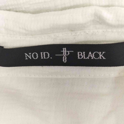 ノーアイディーブラック NO ID.BLACK 25AW ドッキングニットBIG-SH シャツ メンズ ONE SIZE