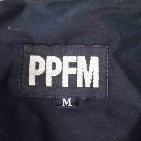 ピーピーエフエム PPFM リネン混 ウエスタンシャツ メンズ JPN:M