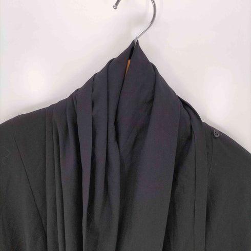 ノーアイディーブラック NO ID.BLACK 2025AW マルチWAYドレープガウン メンズ ONE SIZE