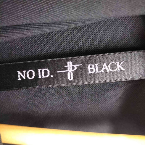 ノーアイディーブラック NO ID.BLACK 2025AW マルチWAYドレープガウン メンズ ONE SIZE