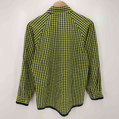 ピーピーエフエム PPFM ギンガムチェック L/S コットンシャツ メンズ FREE