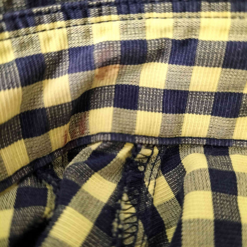ピーピーエフエム PPFM ギンガムチェック L/S コットンシャツ メンズ FREE