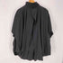 ノーアイディーブラック NO ID.BLACK 25AW マルチWAYレイヤードコクーンコート メンズ ONE SIZE