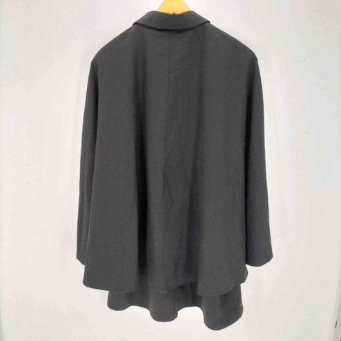 ノーアイディーブラック NO ID.BLACK 26SS レイヤードケープZIP-SH シャツ メンズ ONE SIZE