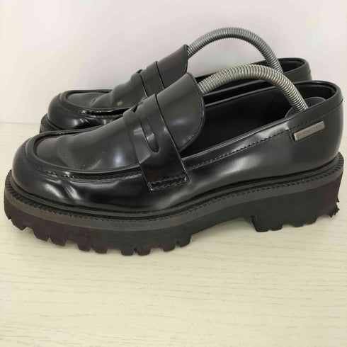 チャールズアンドキース CHARLES&KEITH カバードリッジソール ローファー レディース JPN:24.5