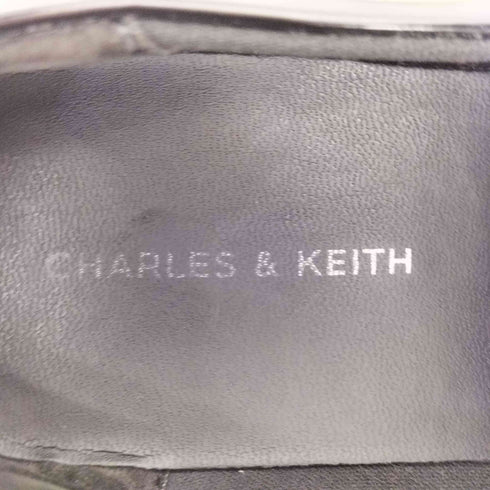 チャールズアンドキース CHARLES&KEITH カバードリッジソール ローファー レディース JPN:24.5
