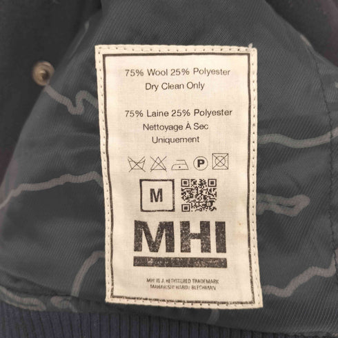 マハリシ MAHARISHI MHI ウールブレンド スタジャン メンズ JPN:M