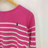 ポロラルフローレン POLO RALPH LAUREN 現行タグ ポニー刺繍 ボーダー 長袖Tシャツ レディース L 12-14 150