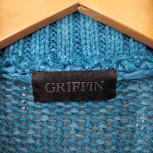 グリフィン GRIFFIN ショールカラー グラデーション ニット カーディガン メンズ import:S