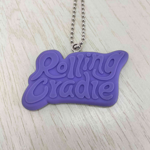 ROLLING CRADLE RUBBER LOGO NECKLACE メンズ