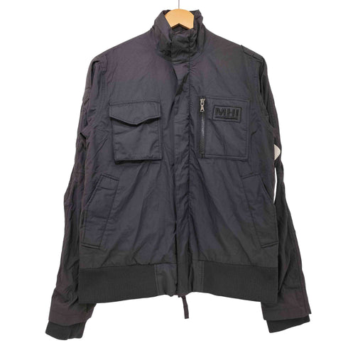 マハリシ MAHARISHI MHI ダブルジップ マルチポケット ナイロン ジャケット メンズ import:S