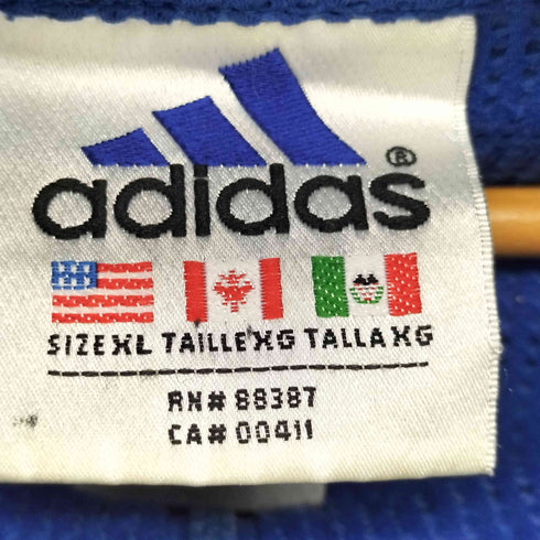 アディダス adidas 80-90s万国旗タグナイロンパーカー メンズ