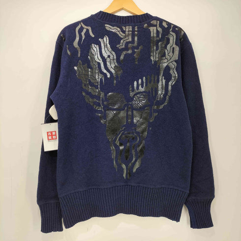 グリフィン GRIFFIN ウール ストライプ クルーネック ニット メンズ import:S