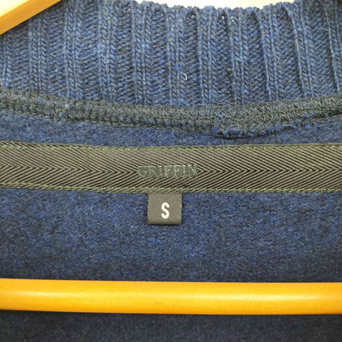 グリフィン GRIFFIN ウール ストライプ クルーネック ニット メンズ import:S