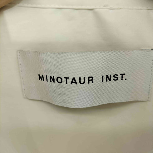 ミノトールインスト MINOTAUR INST. ネオンパイピング レギュラーカラー シャツ メンズ JPN:L