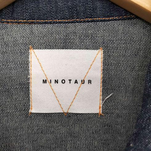 ミノトール MINOTAUR スタンドカラー ジップアップ デニムジャケット メンズ JPN:M