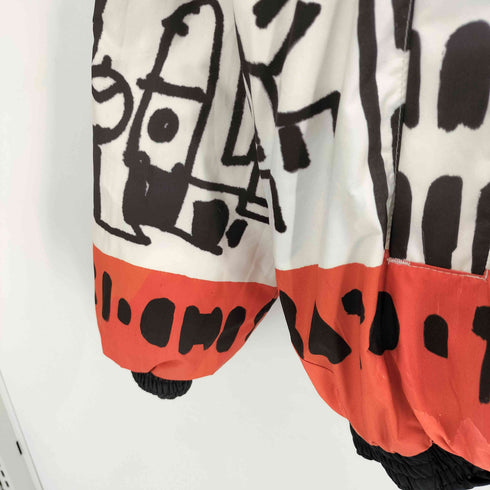 ツモリチサト TSUMORI CHISATO ビル柄 リバーシブル ダウンジャケット レディース JPN:2