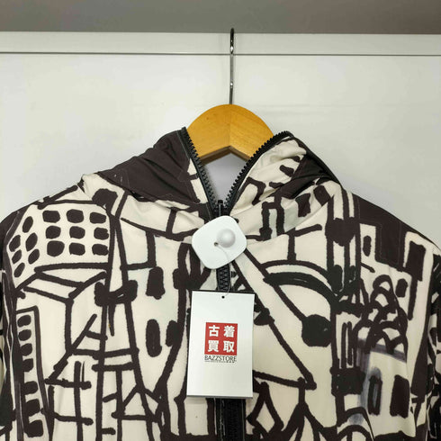 ツモリチサト TSUMORI CHISATO ビル柄 リバーシブル ダウンジャケット レディース JPN:2