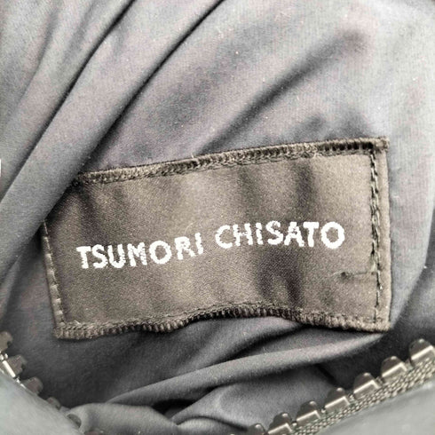 ツモリチサト TSUMORI CHISATO ビル柄 リバーシブル ダウンジャケット レディース JPN:2