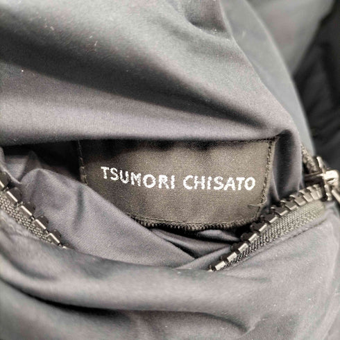 ツモリチサト TSUMORI CHISATO ビル柄 リバーシブル ダウンジャケット レディース JPN:2