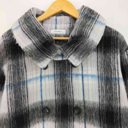 ページボーイ PAGEBOY シャギーボリュームコート レディース FREE