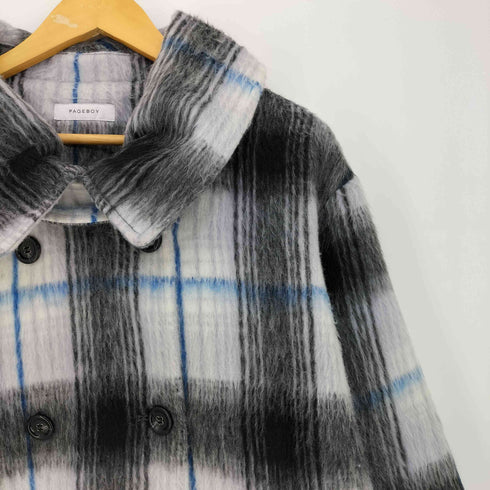 ページボーイ PAGEBOY シャギーボリュームコート レディース FREE