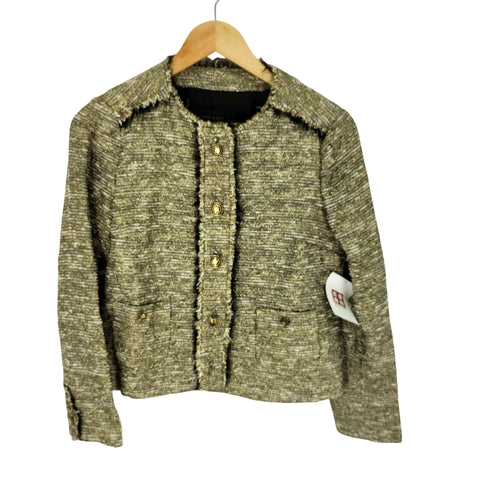 ザラ ZARA オニオンキルティングブルゾン レディース JPN:M
