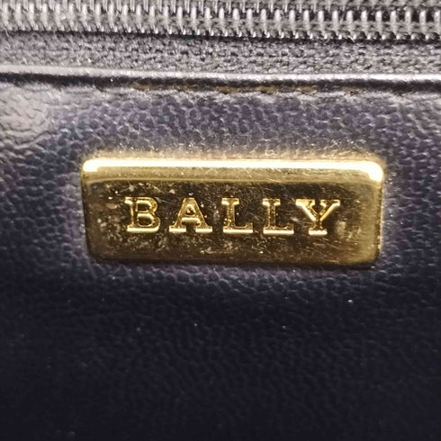 バリー BALLY レザー フラップ ショルダー バッグ レディース