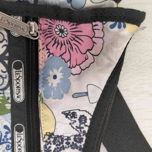 レスポートサック LeSportsac 花 総柄 ナイロン ショルダー バッグ レディース